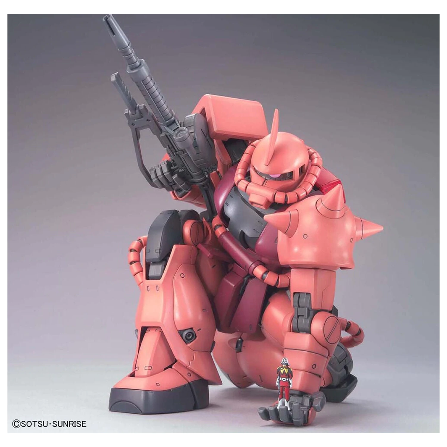 Gundam MS-06S Zaku II Char Aznable Custom Ver. 2.0 Sestavitelný model Mobile Suit Model Kit MG 1/100 fotografii produktu