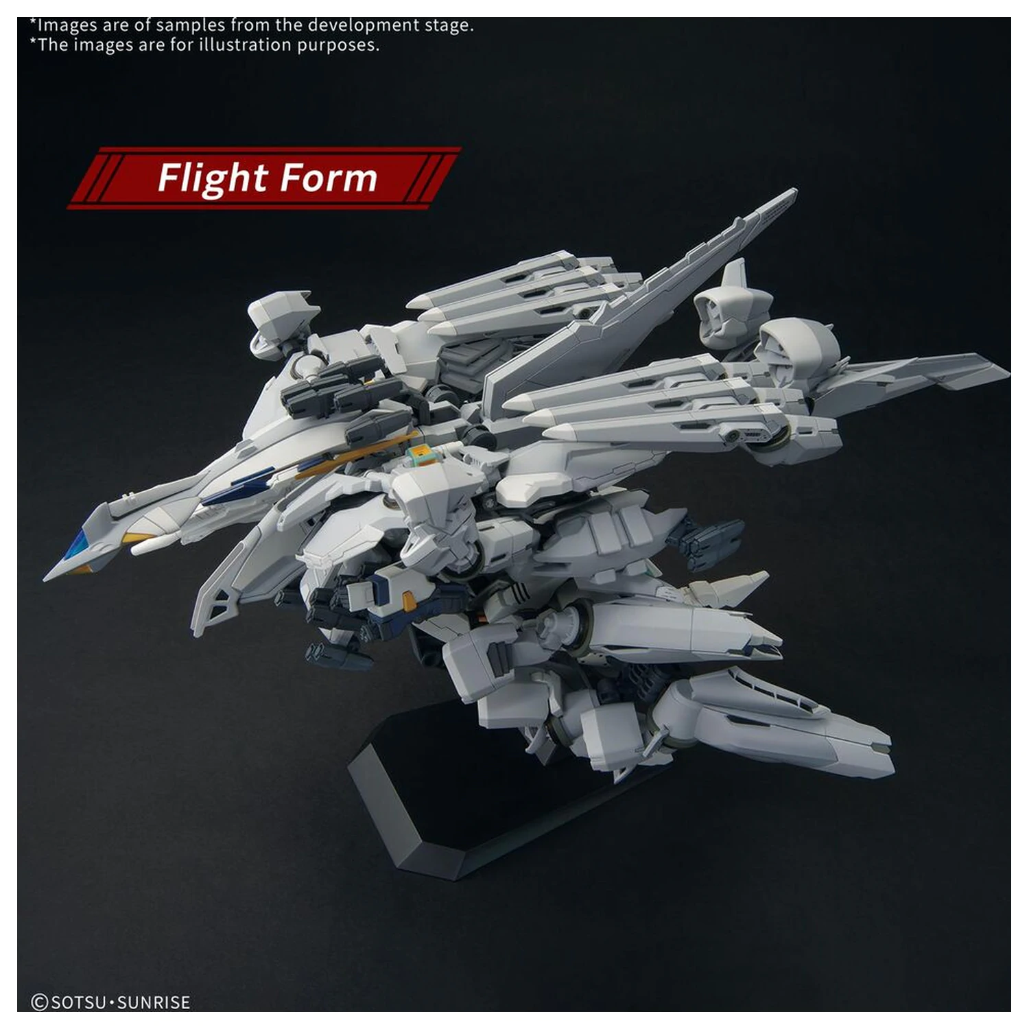 Gundam MSG: Hathaway: The Sorcery of Nymph Circe HG 1/144 Alyzeus model kit 25 cm fotografii produktu