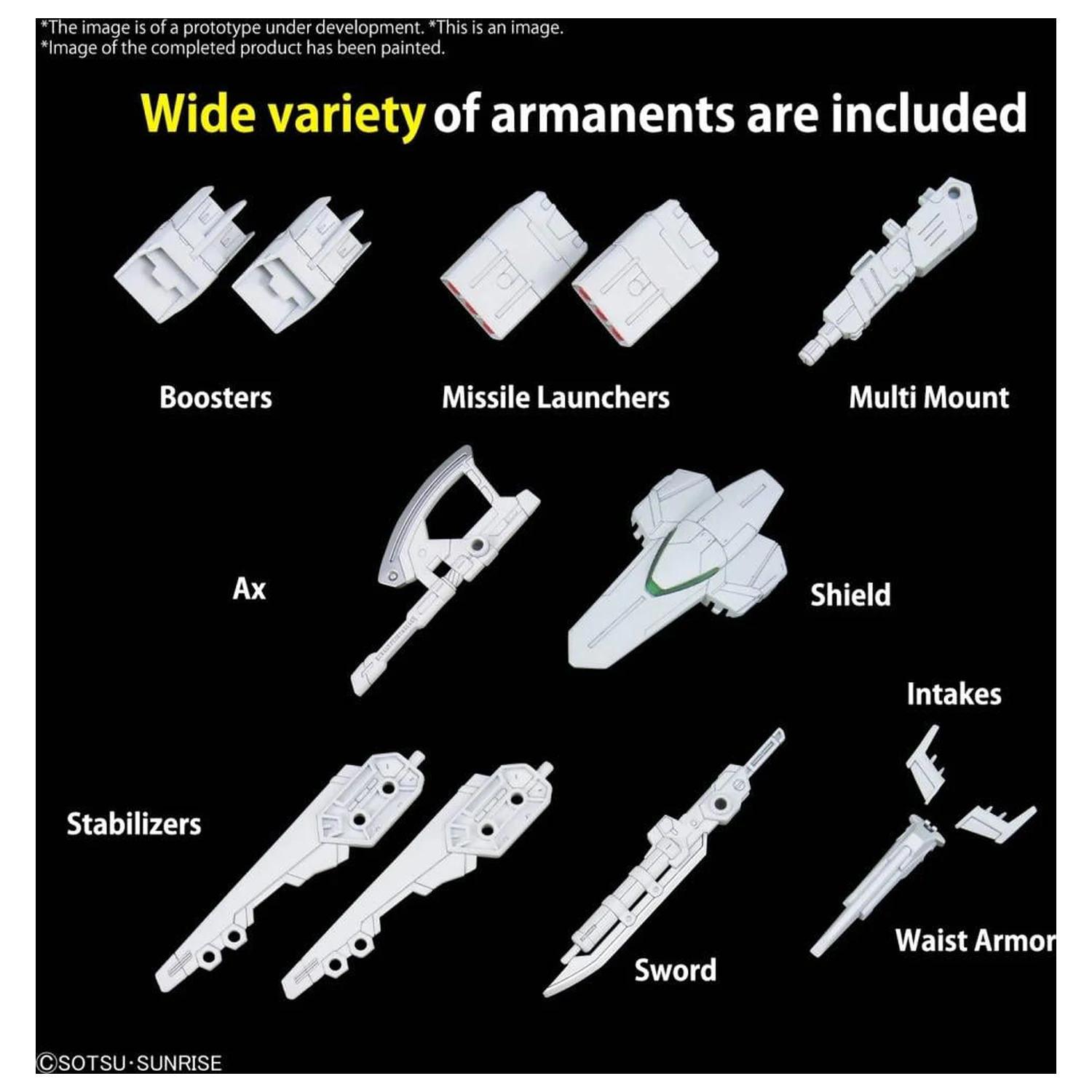 GUNDAM Option Parts Set Gunpla 13 (Gunpla Battle Arm Arms) model kit fotografii produktu