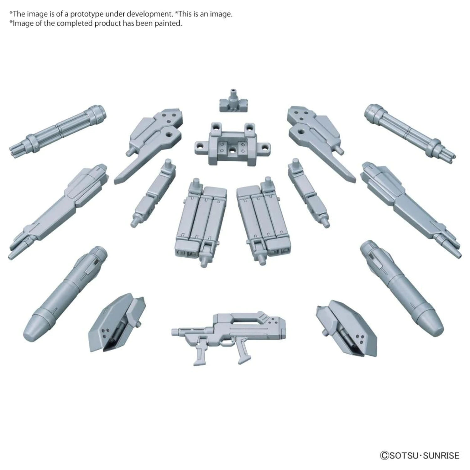 Gundam Sada volitelných dílů Gunpla 07 (Powered Arms Powereder) Modelová stavebnice fotografii produktu