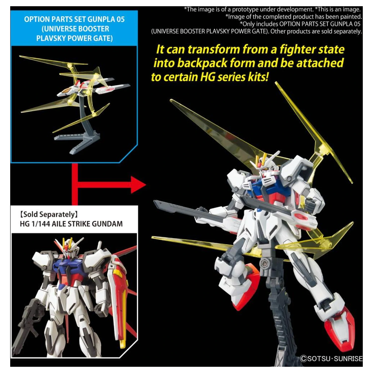 Gundam doplňkové díly Set Gunpla 05 (Universe Booster) Model Kit fotografii produktu