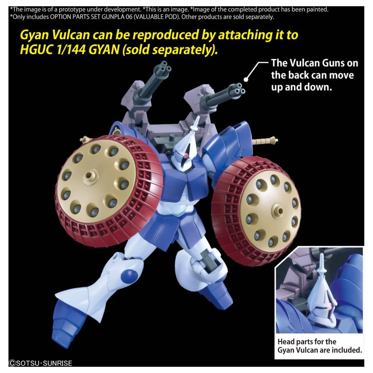 Gundam Doplňkové díly Set Gunpla 06 (Valuable Pod) Model stavebnice fotografii produktu
