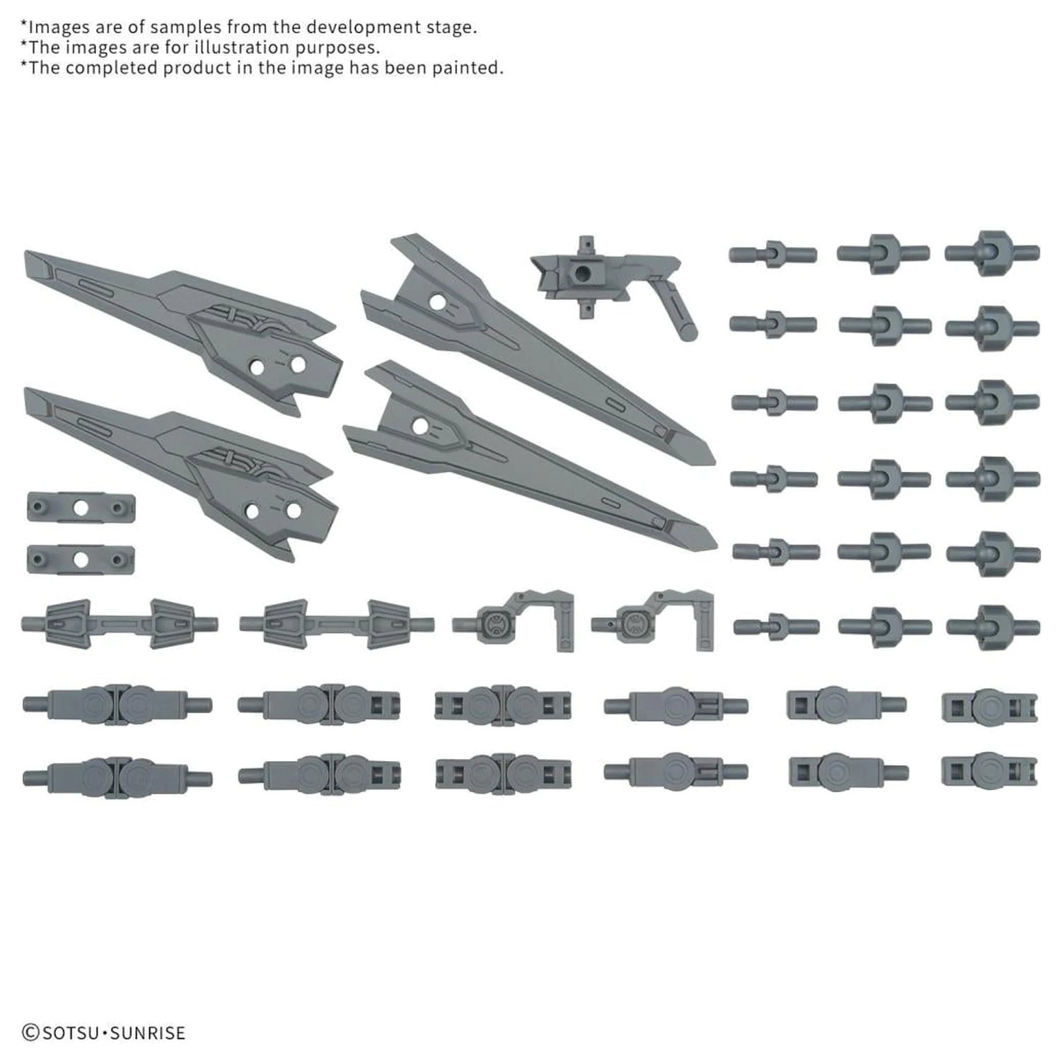Gundam Option Parts Set Gunpla 17 (Binder Gun) Model Kit fotografii produktu