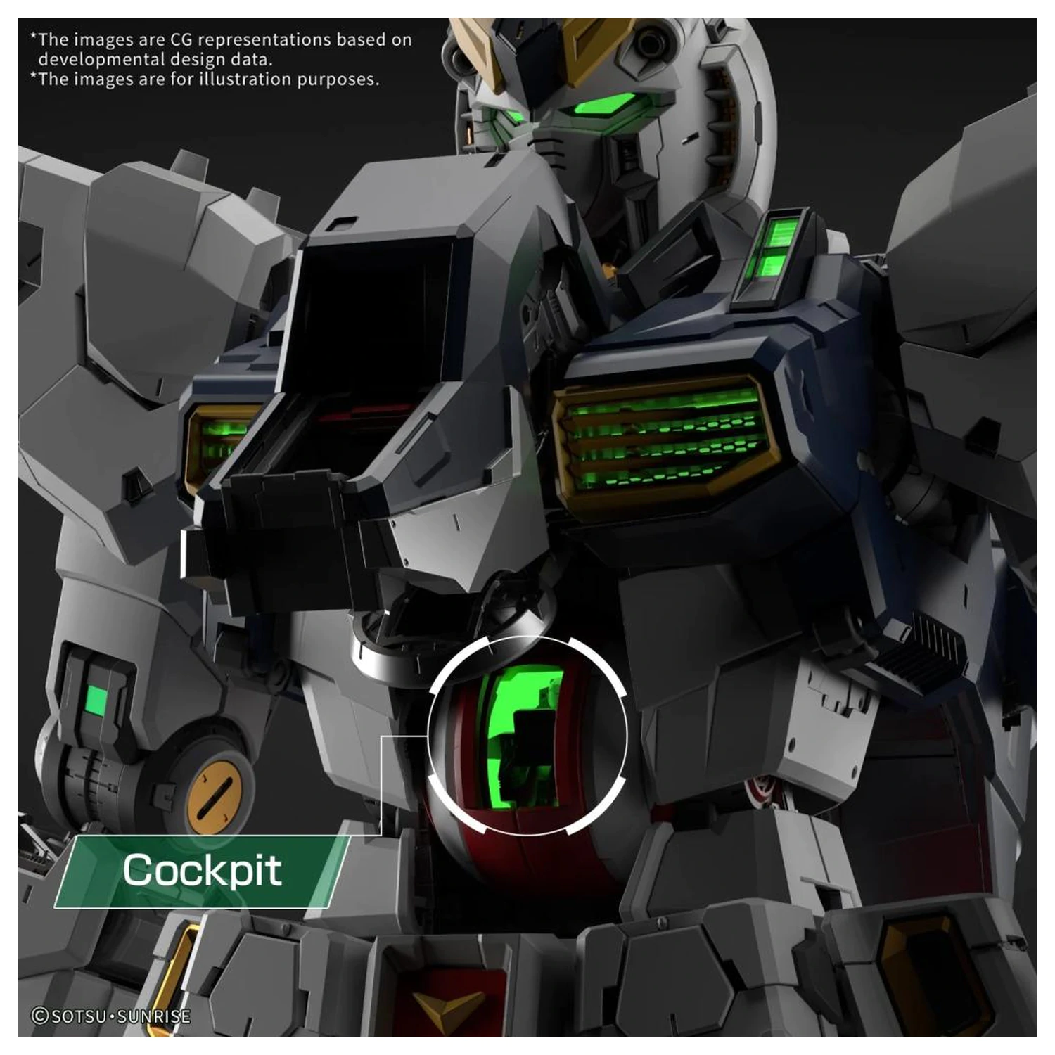 Gundam PG Unleashed 1/60 LED jednotka pro v Gundam Model Kit fotografii produktu