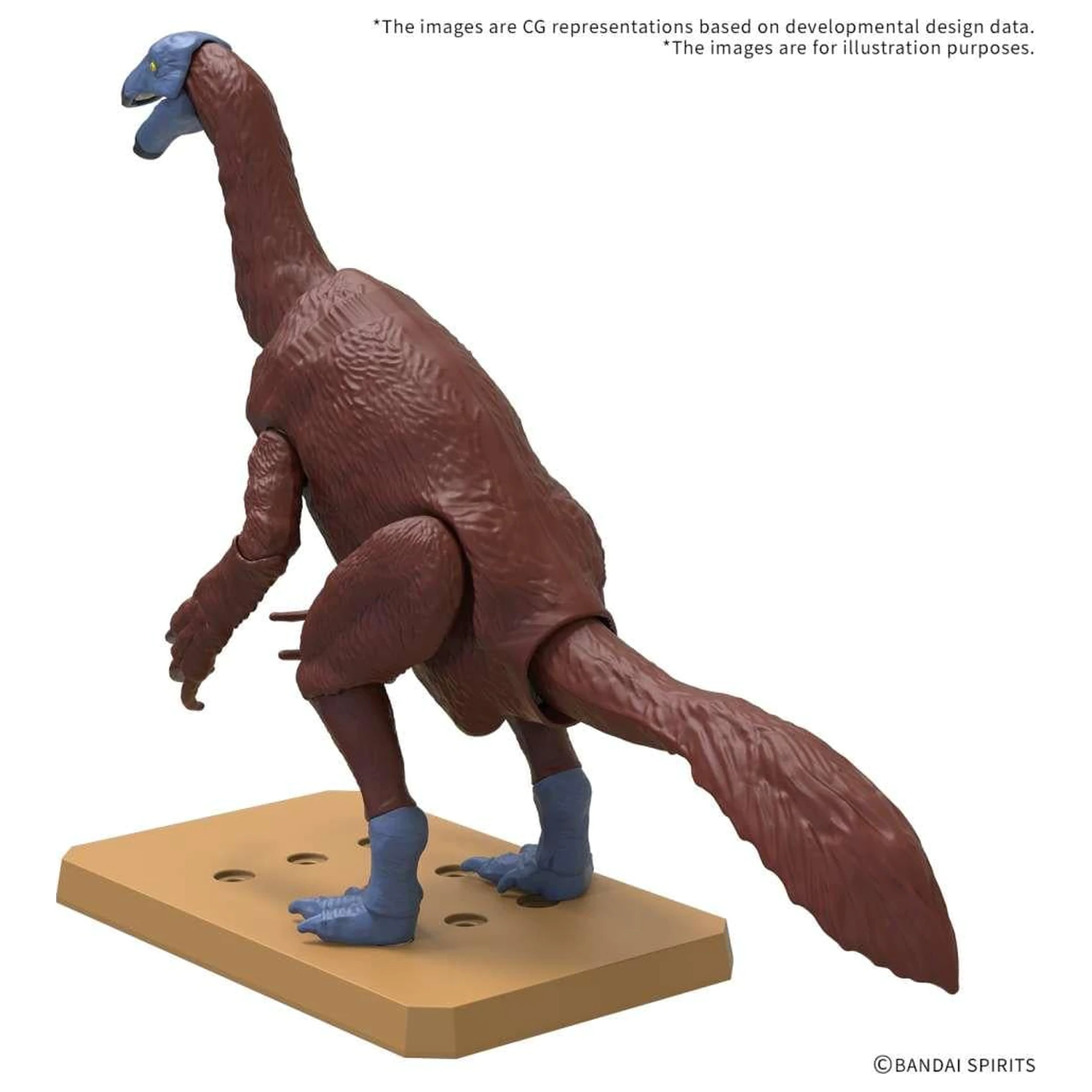 Gundam Plannosaurus Therizinosaurus Model Kit fotografii produktu
