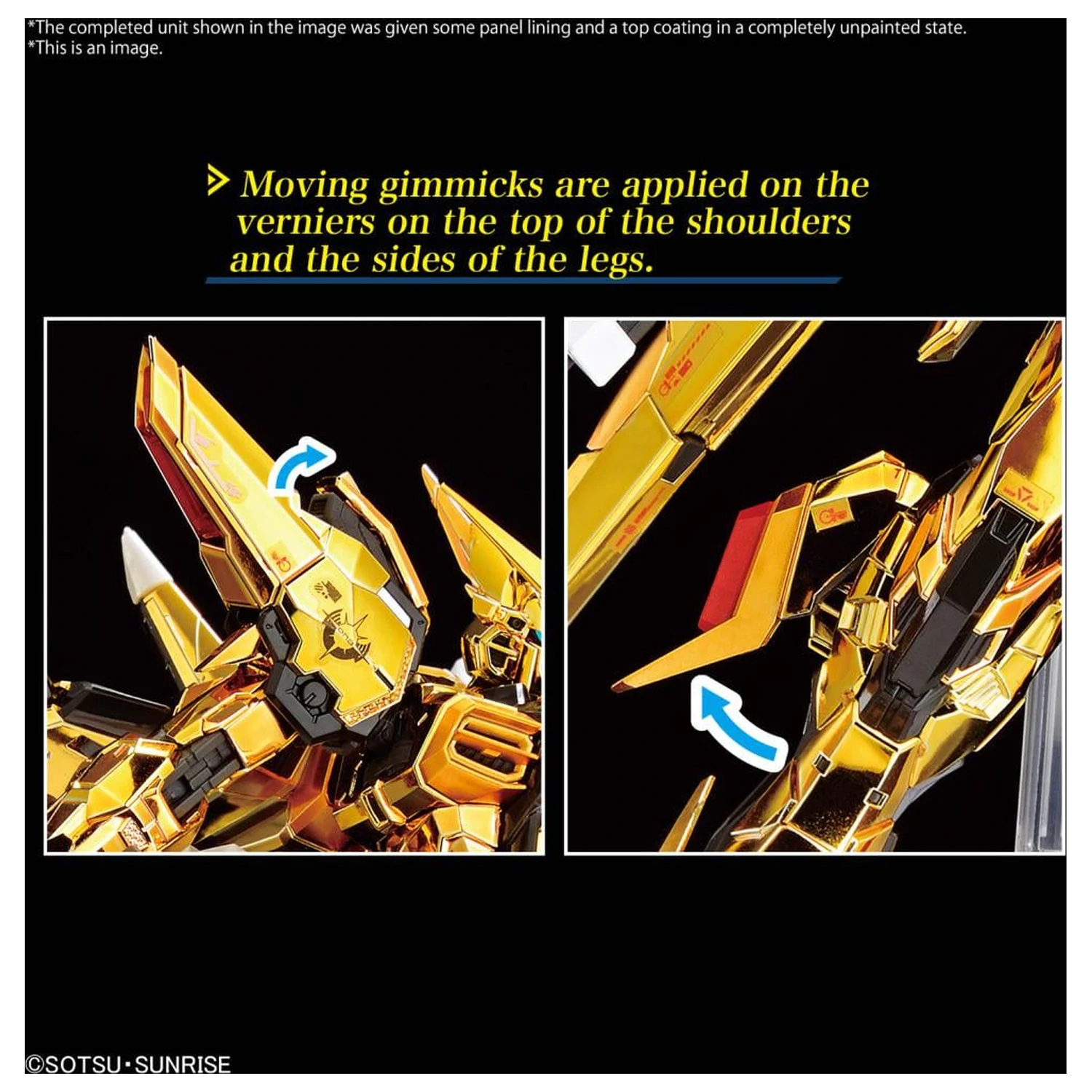 Gundam RG 1/144 Akatsuki Gundam Oowashi Unit modelová stavebnice fotografii produktu
