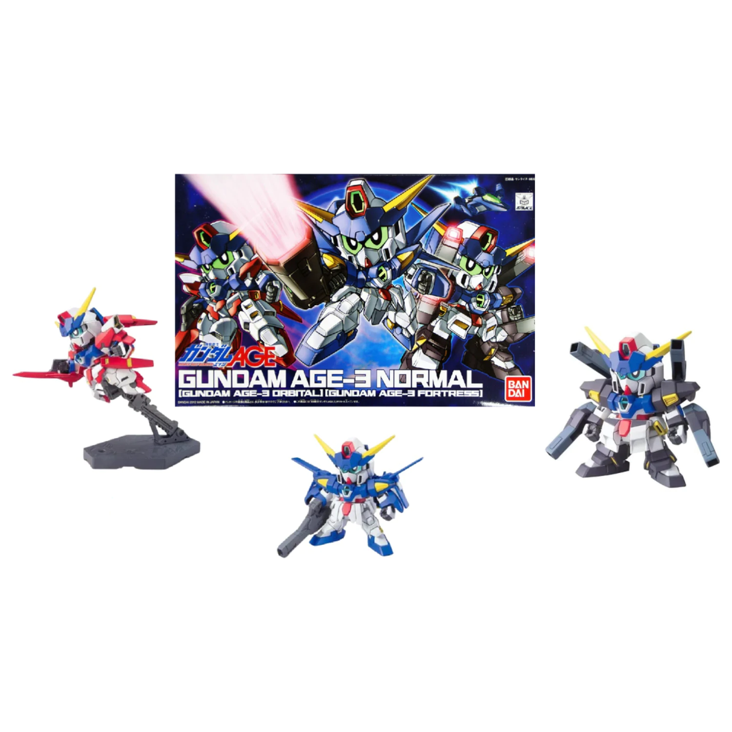 Gundam SD Gundam BB Senshi Gundam AGE-3 Model stavebnice fotografii produktu