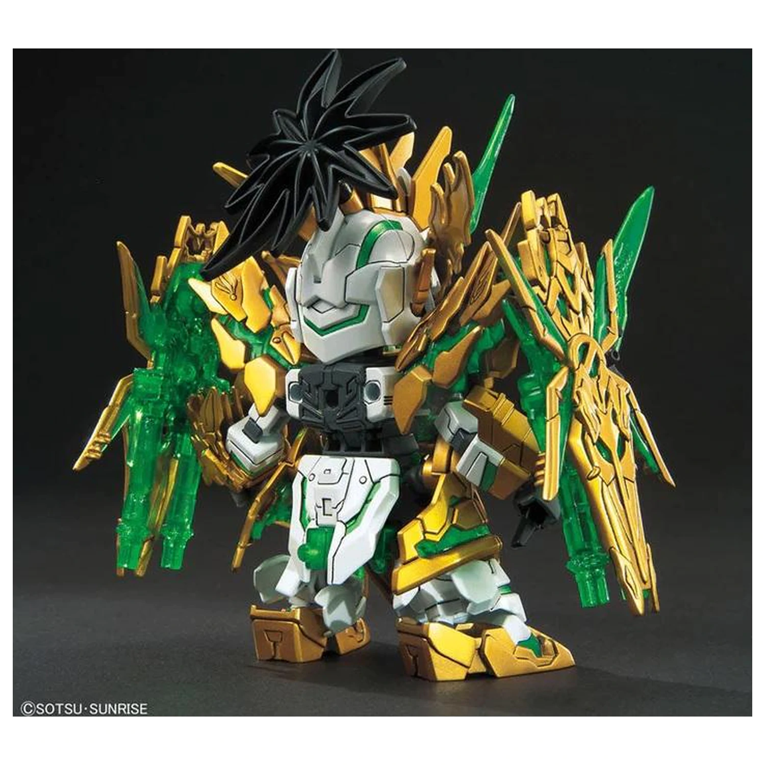 Gundam SD Sangoku Long Xian Liu Bei Unicorn Gundam Model Kit fotografii produktu