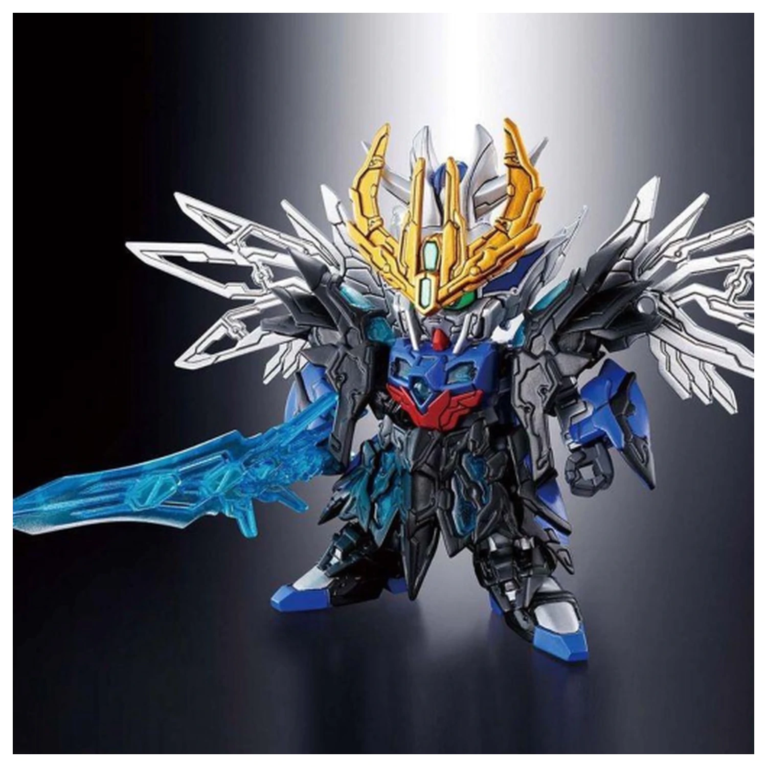 Gundam SD Sangoku Soketsuden Cao Cao Wing Gundam Model Kit fotografii produktu