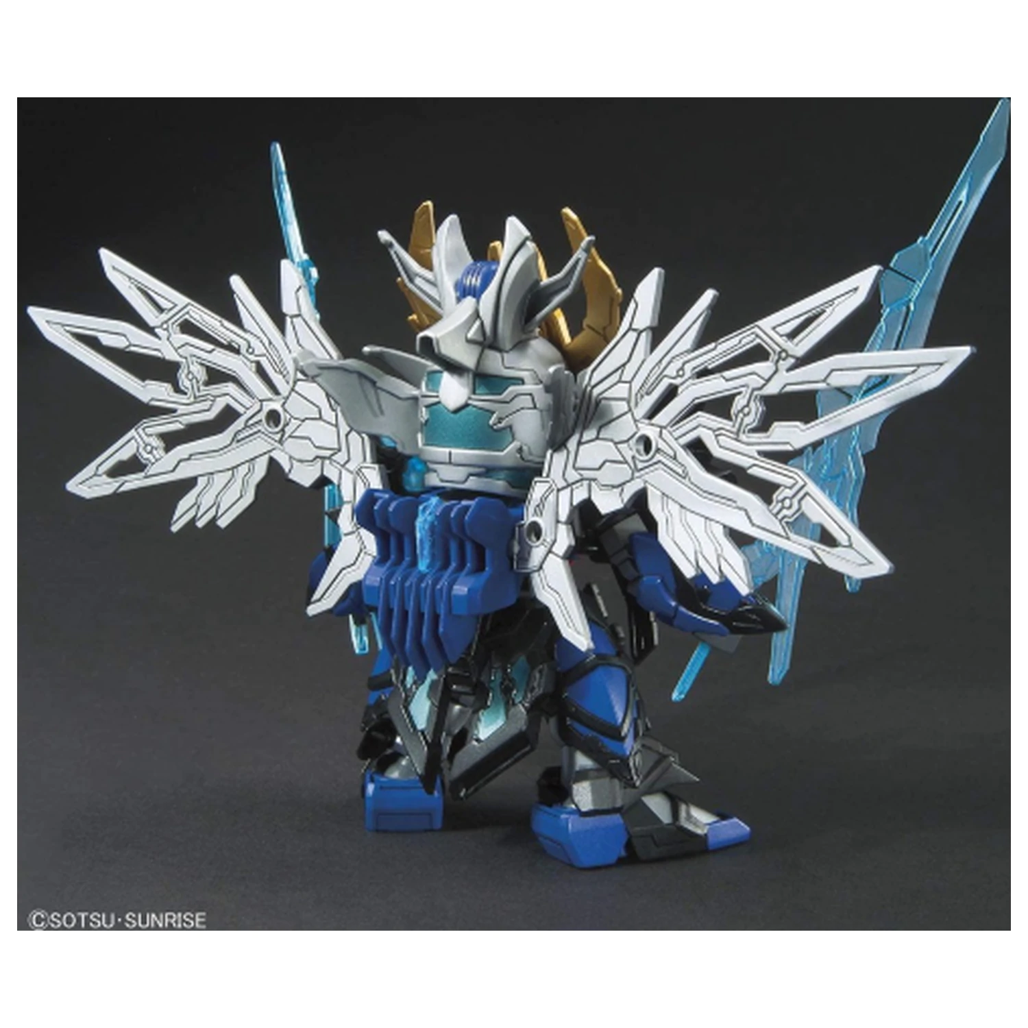 Gundam SD Sangoku Soketsuden Cao Cao Wing Gundam Model Kit fotografii produktu
