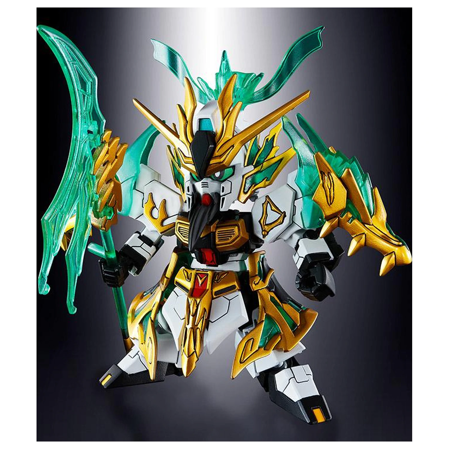 Gundam SD Sangoku Soketsuden Guan Yu Yun Chang Nu Gundam Model Kit fotografii produktu