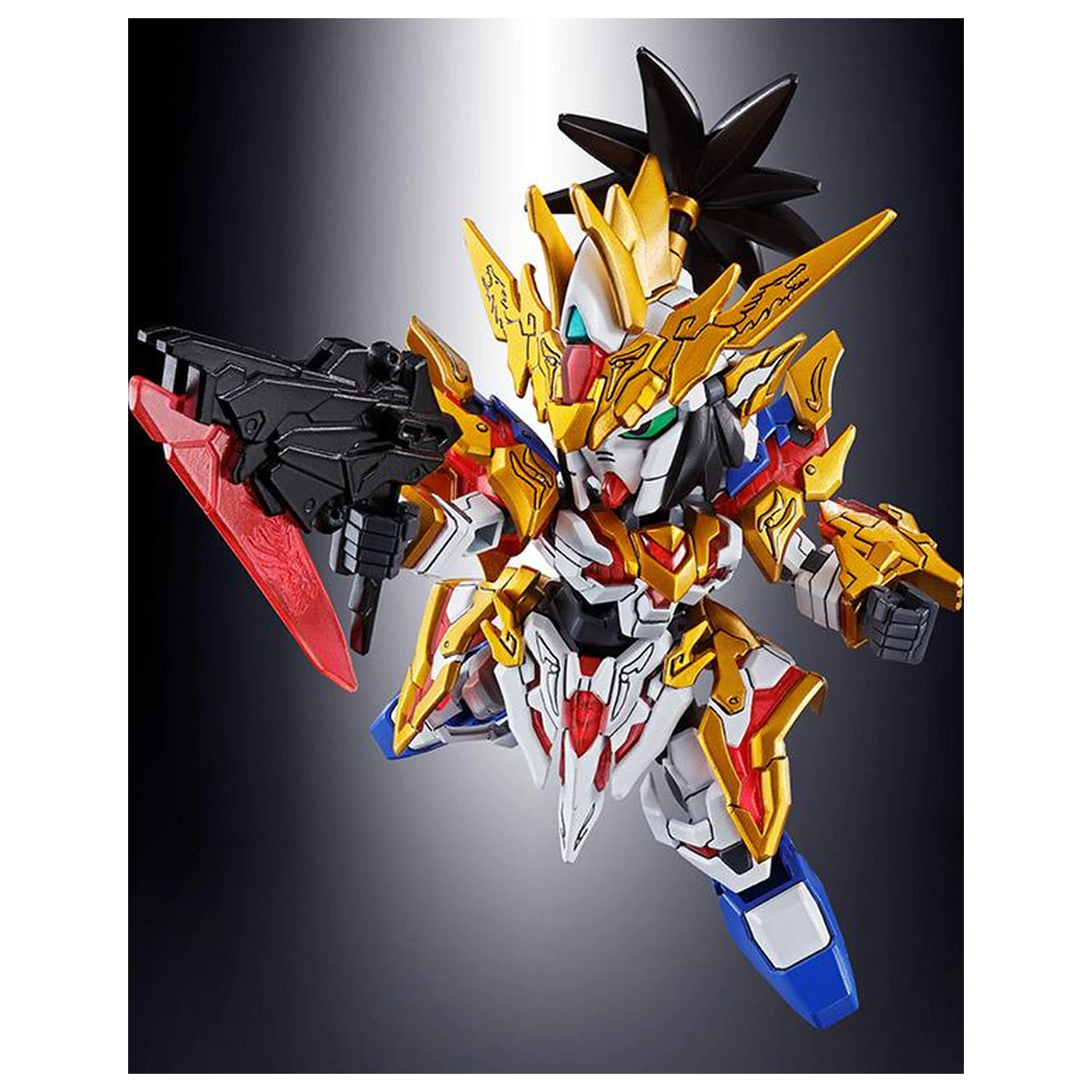GUNDAM SD Sangoku Soketsuden Liu Bei Unicorn Gundam modelová stavebnice fotografii produktu