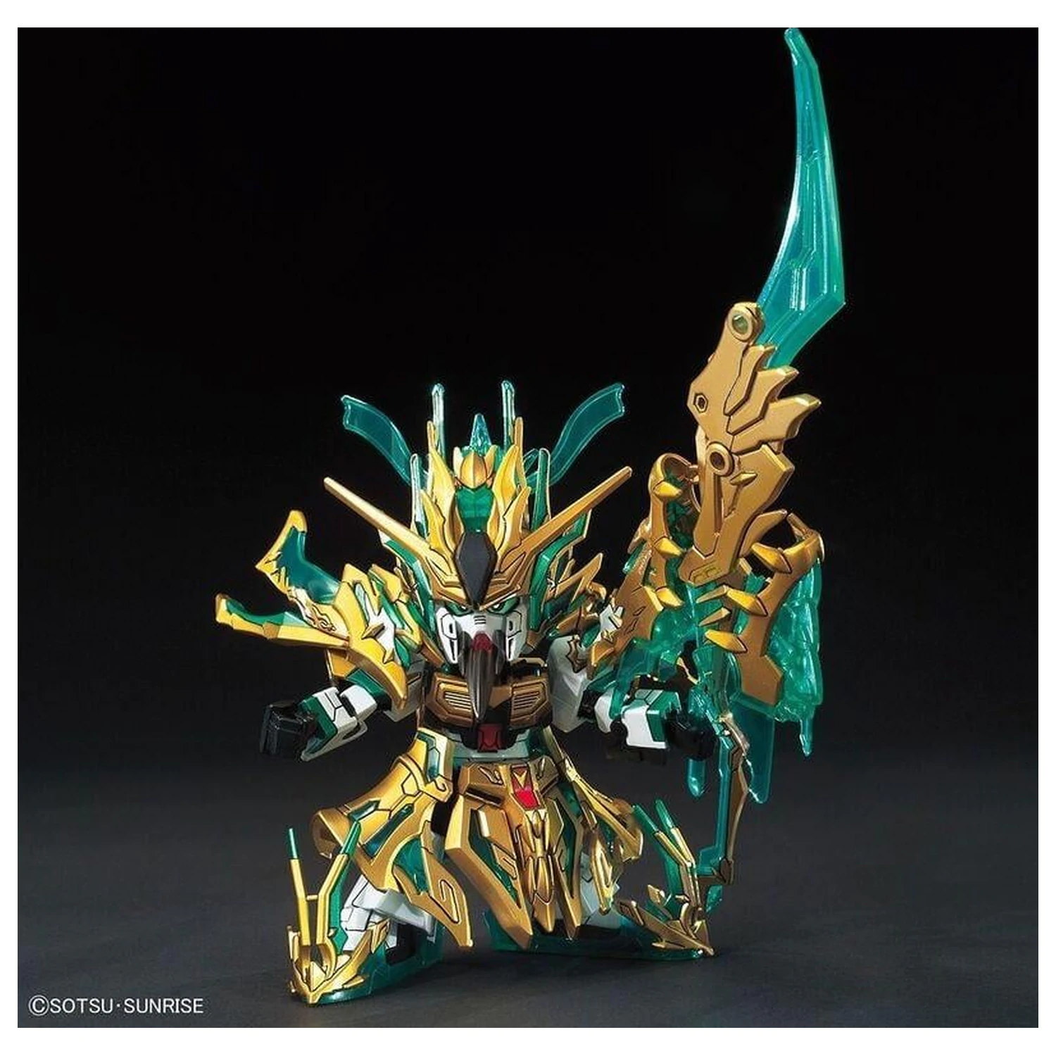 GUNDAM SD Sangoku Wu Sheng Guan Yu Yun Chang V Gundam modelová sada fotografii produktu