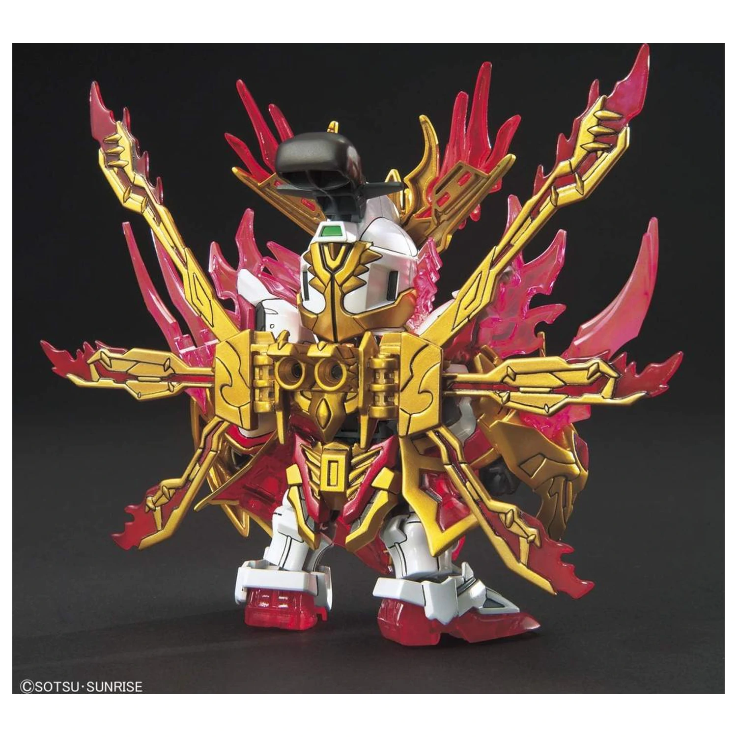 Gundam SD Sangoku Yan Huang Zhang Fei God Gundam Model stavebnice fotografii produktu
