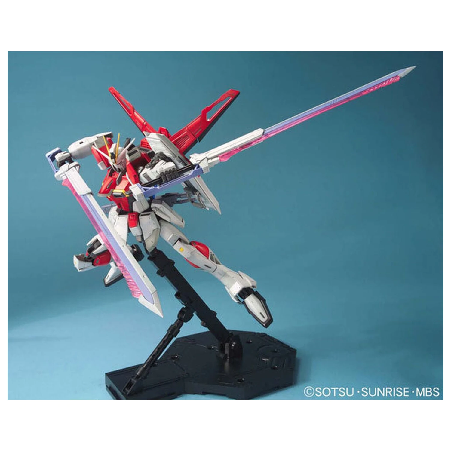 Gundam SEED Destiny ZGMF-X56S/gamma Sword Impulse Gundam Mobile Suit Model Kit MG 1/100 fotografii produktu