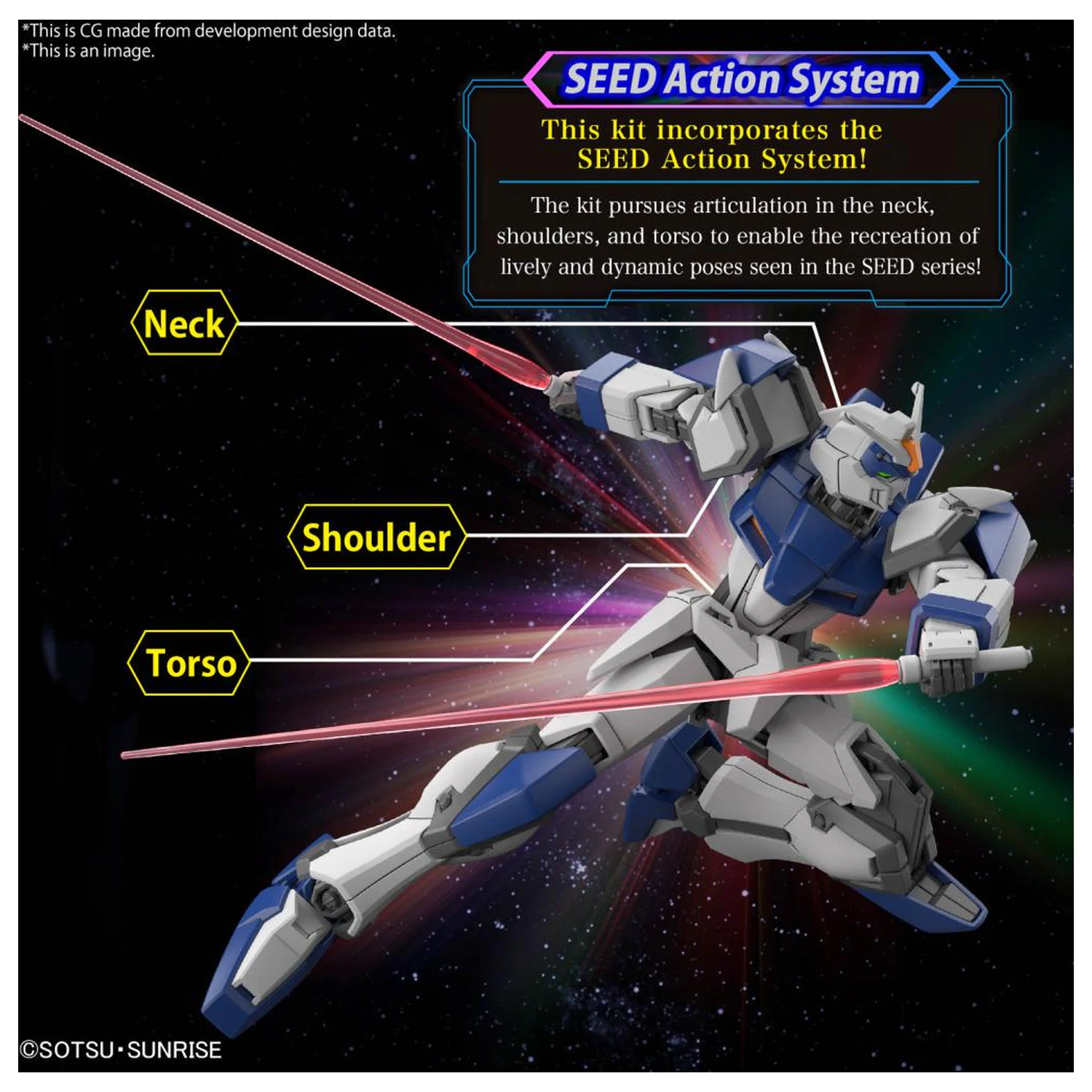 Gundam Seed Freedom HG 1/144 Duel Blitz Gundam modelová stavebnice fotografii produktu