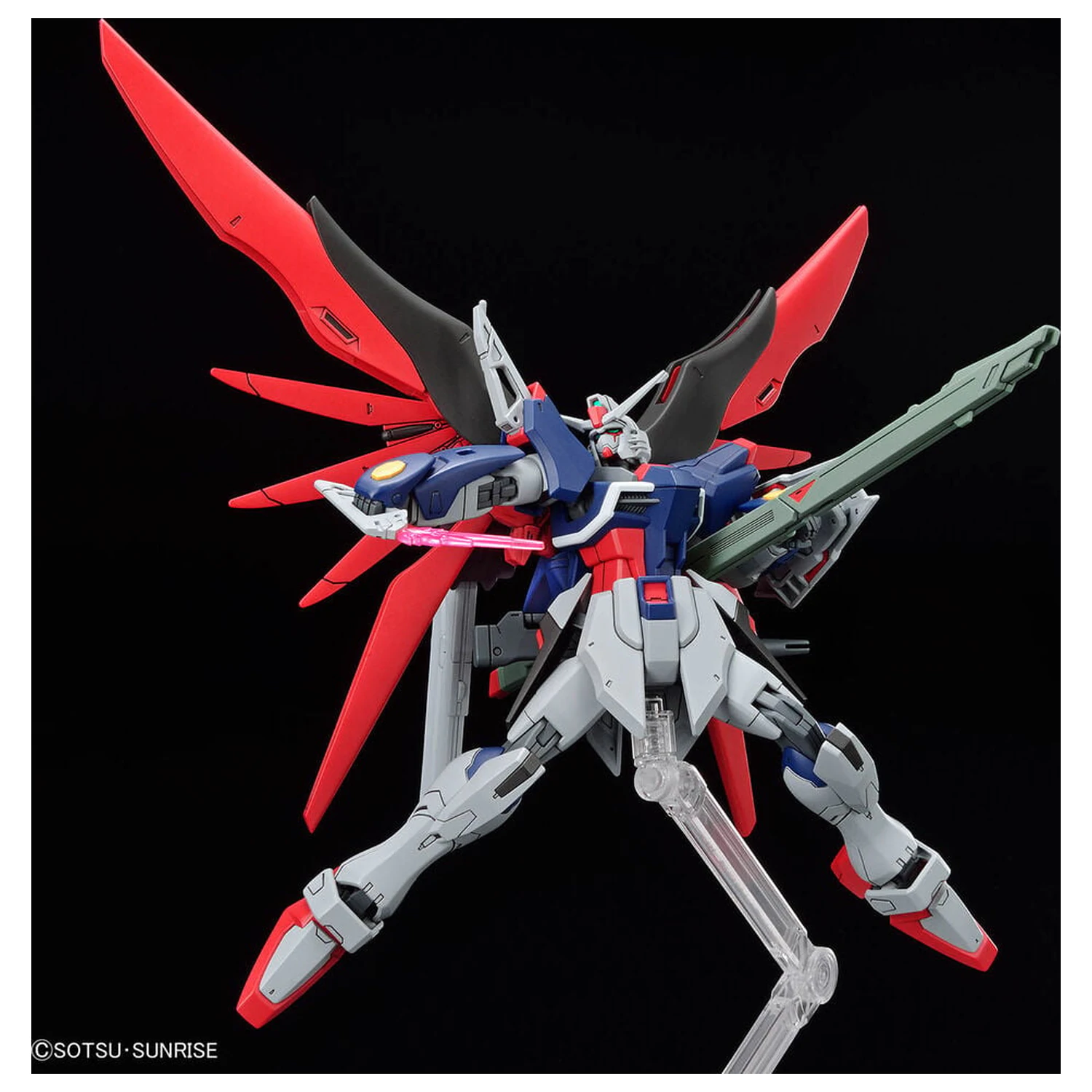 Gundam SEED Freedom ZGMF/A-262PD-P Mighty Strike Freedom Gundam Destiny Gundam II Zeus Silhouette Mobile Suit Model Kit HG 1/144 fotografii produktu