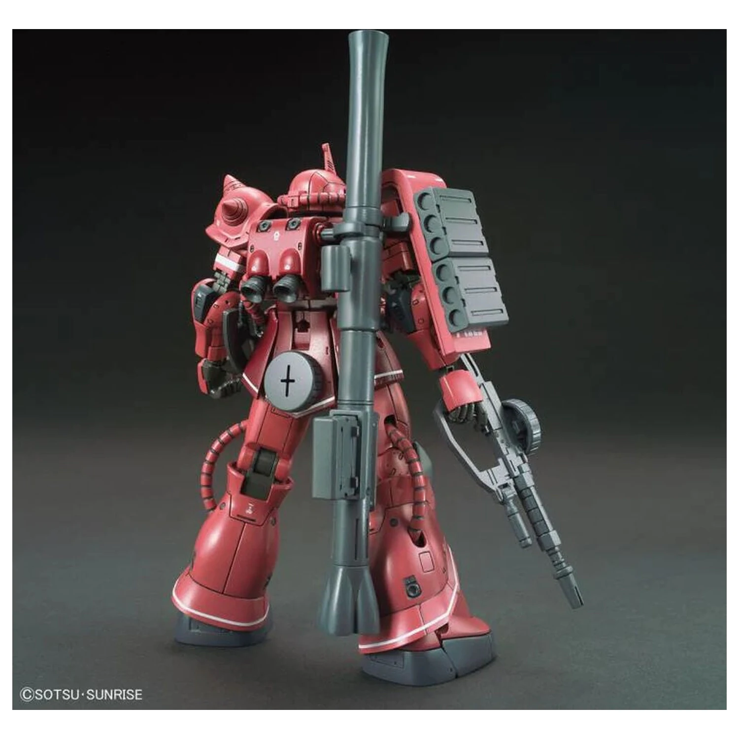 Gundam The Origin MS-06S Zaku II Char Aznable Red Comet Ver. Model kit Maqueta HG 1/144 fotografii produktu