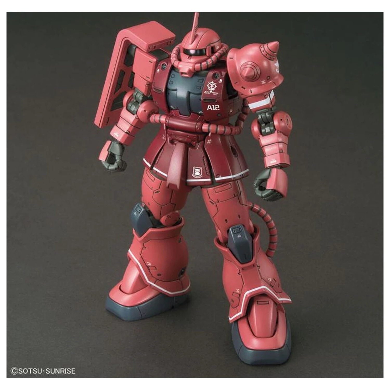 Gundam The Origin MS-06S Zaku II Char Aznable Red Comet Ver. Model kit Maqueta HG 1/144 fotografii produktu