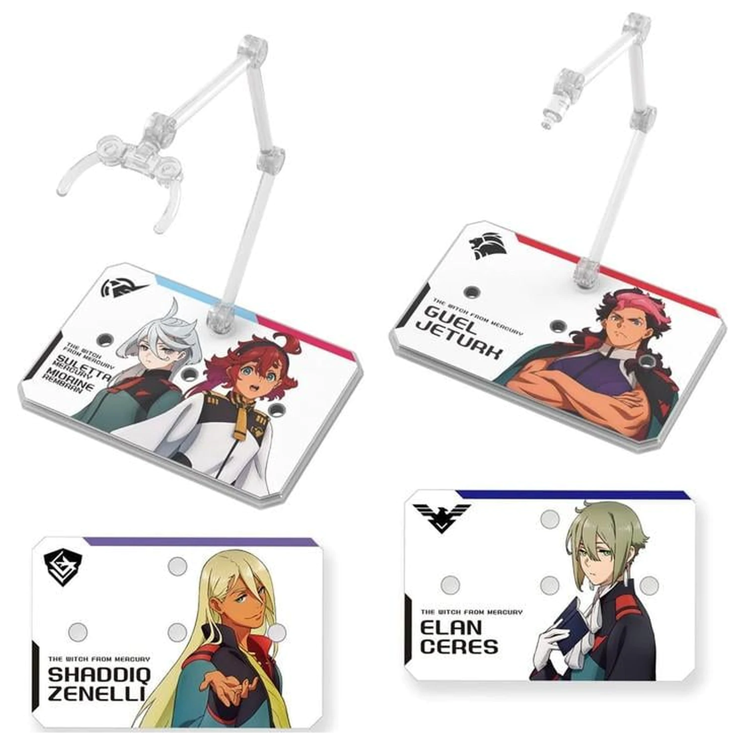 Gundam: The Witch from Mercury - Action Base 6 Sticker Set (Clear) sada příslušenství k plastikovému modelu fotografii produktu