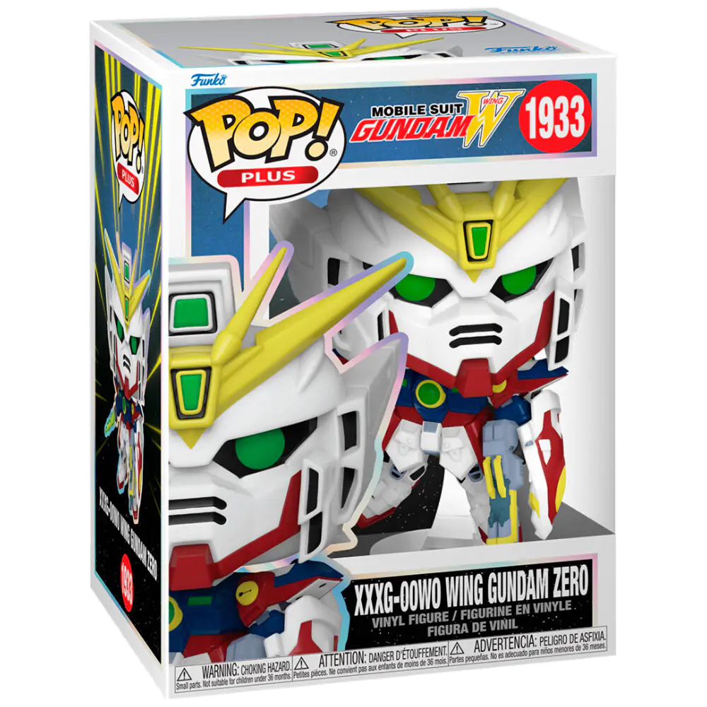 Gundam Wing Funko POP! Plus Animation vinylová figurka Wing Gundam Zero 9 cm fotografii produktu