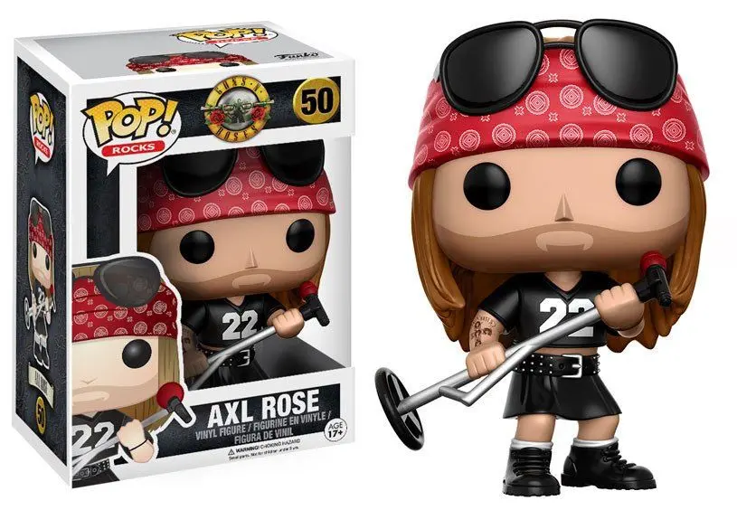 Guns N´ Roses POP! Rocks vinylová figurka Axl Rose 9 cm fotografii produktu