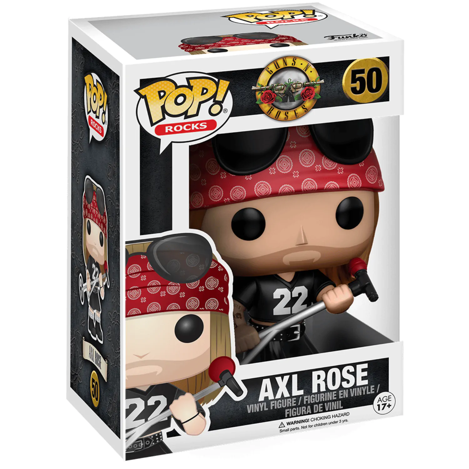 Guns N´ Roses POP! Rocks vinylová figurka Axl Rose 9 cm fotografii produktu