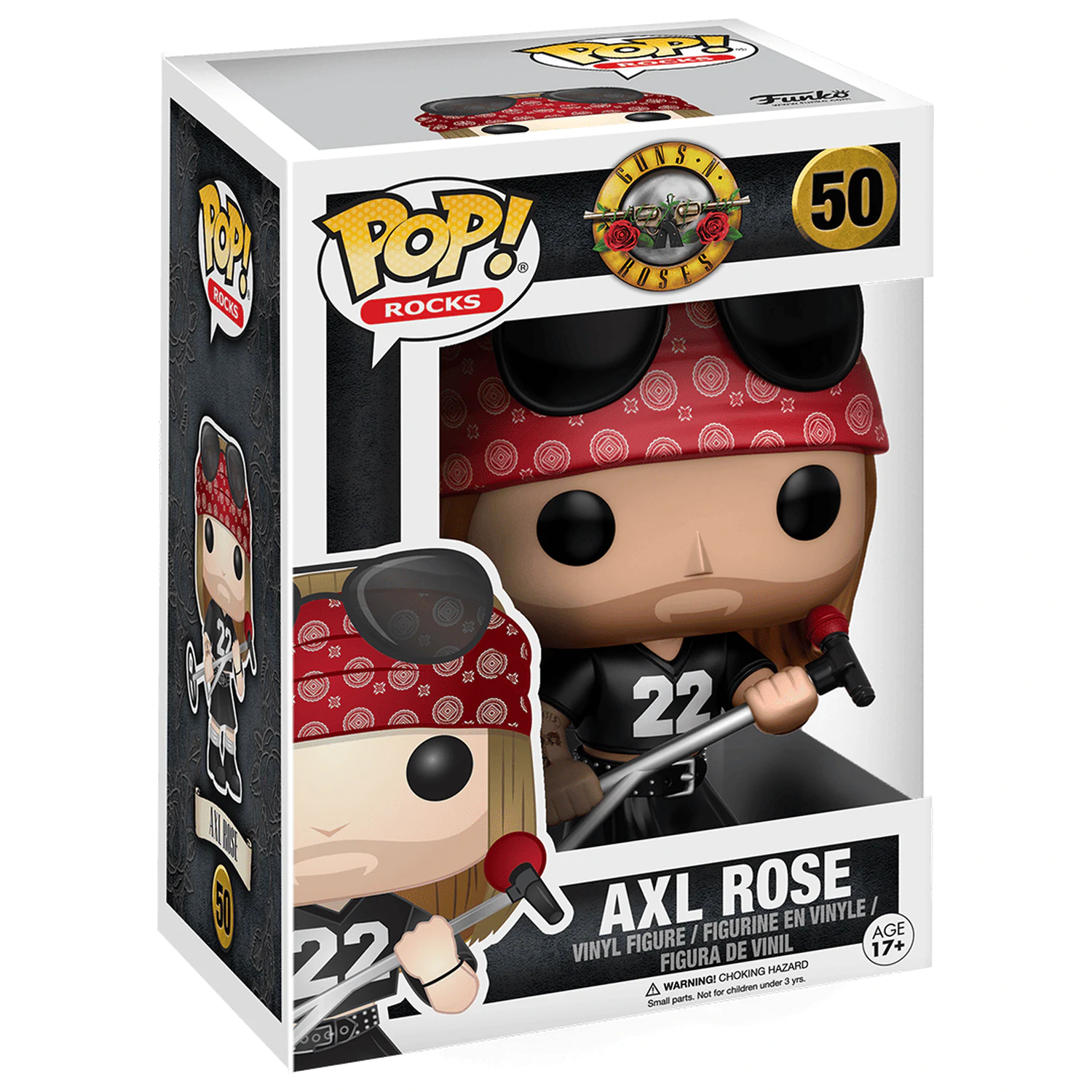 Guns N´ Roses POP! Rocks vinylová figurka Axl Rose 9 cm fotografii produktu
