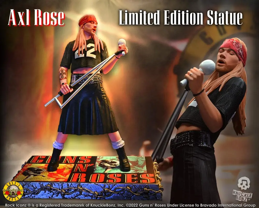 Guns N' Roses Rock Iconz Socha Axl Rose II 22 cm fotografii produktu