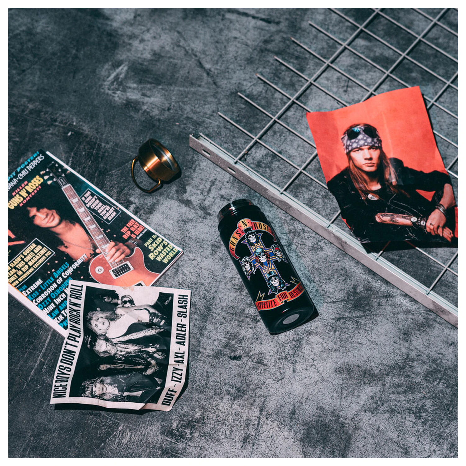 Guns N Roses nerezová láhev 500ml fotografii produktu