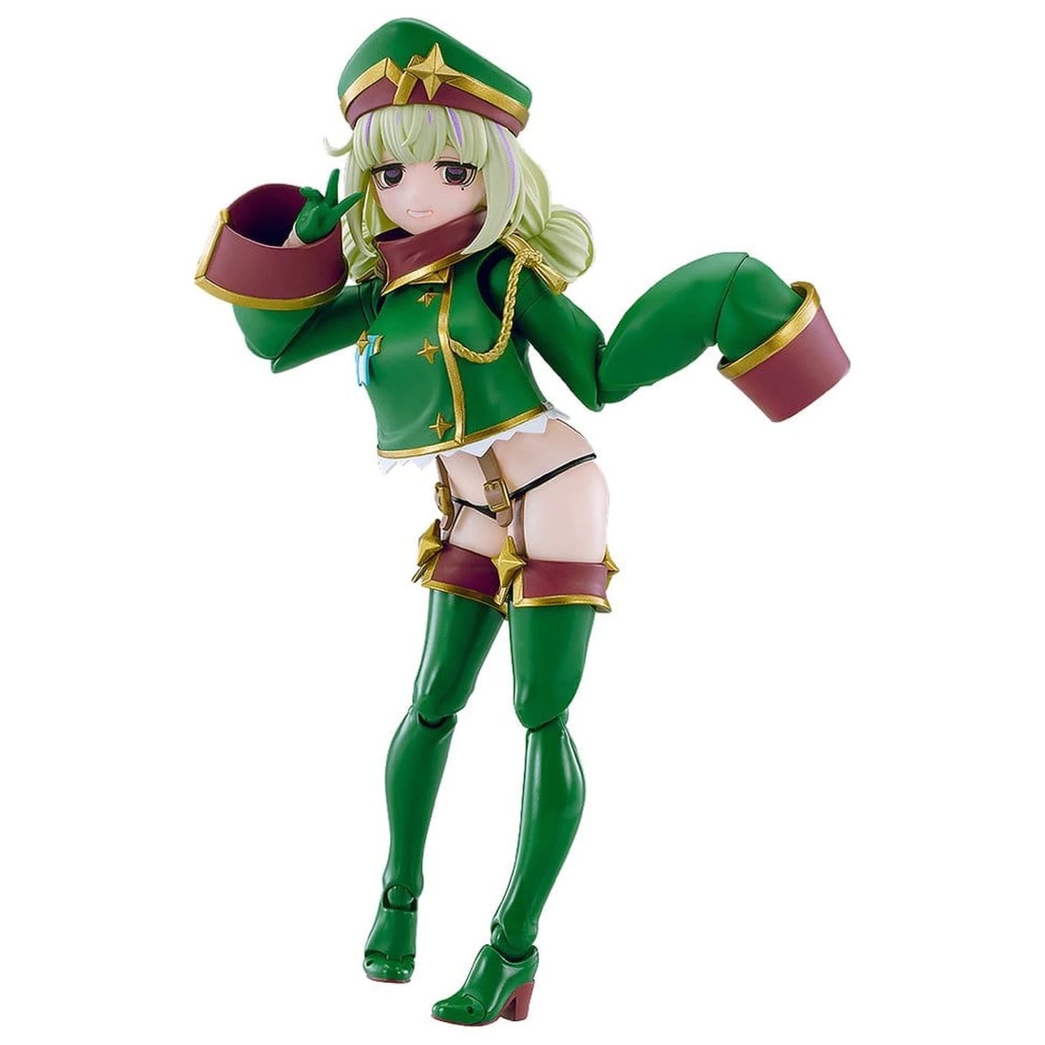 Gushing over Magical Girls figma Akční figurka Leopard 14 cm fotografii produktu