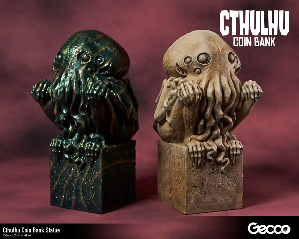 H.P. Lovecraft Cthulhu Mythos pokladnička soška Cthulhu (Original Color) 24 cm fotografii produktu