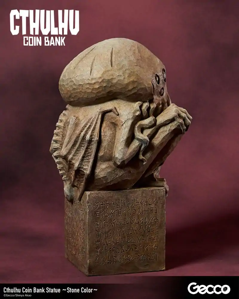 H.P. Lovecraft Cthulhu Mythos Coin Bank Socha Cthulhu (Stone Color) 24 cm fotografii produktu