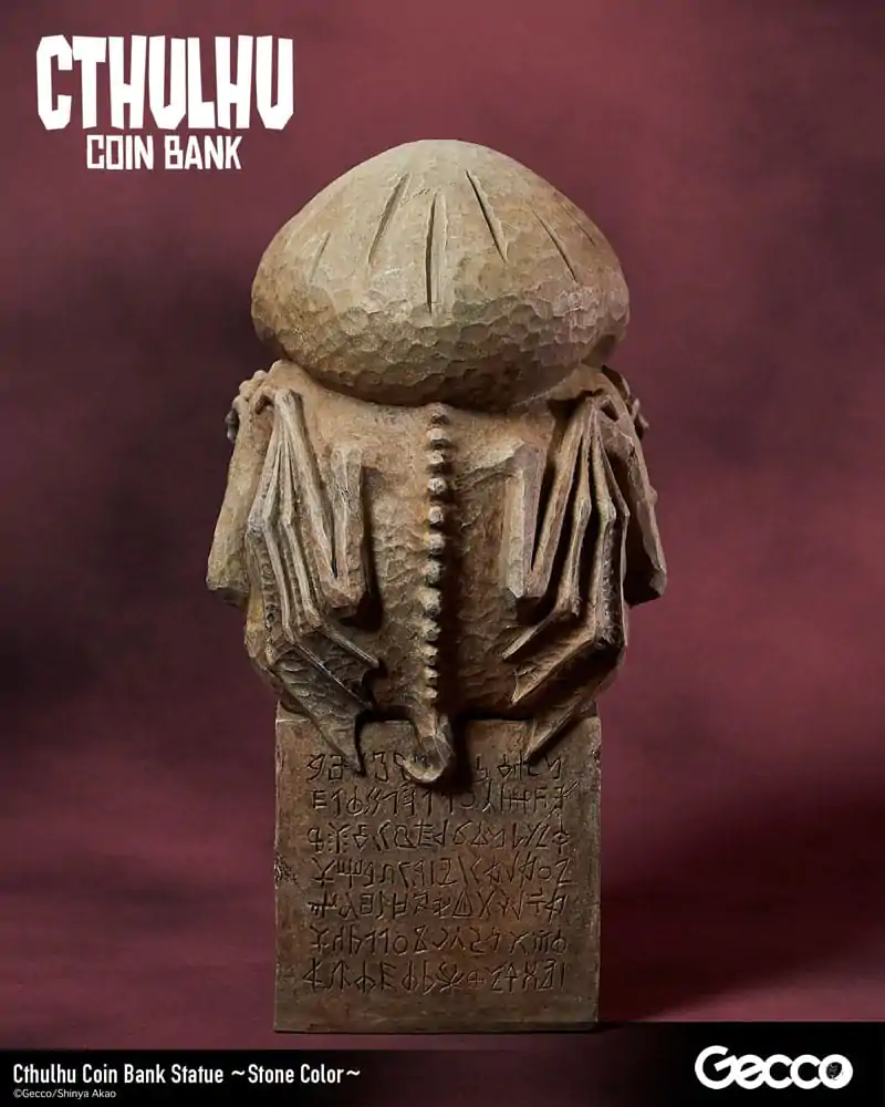 H.P. Lovecraft Cthulhu Mythos Coin Bank Socha Cthulhu (Stone Color) 24 cm fotografii produktu