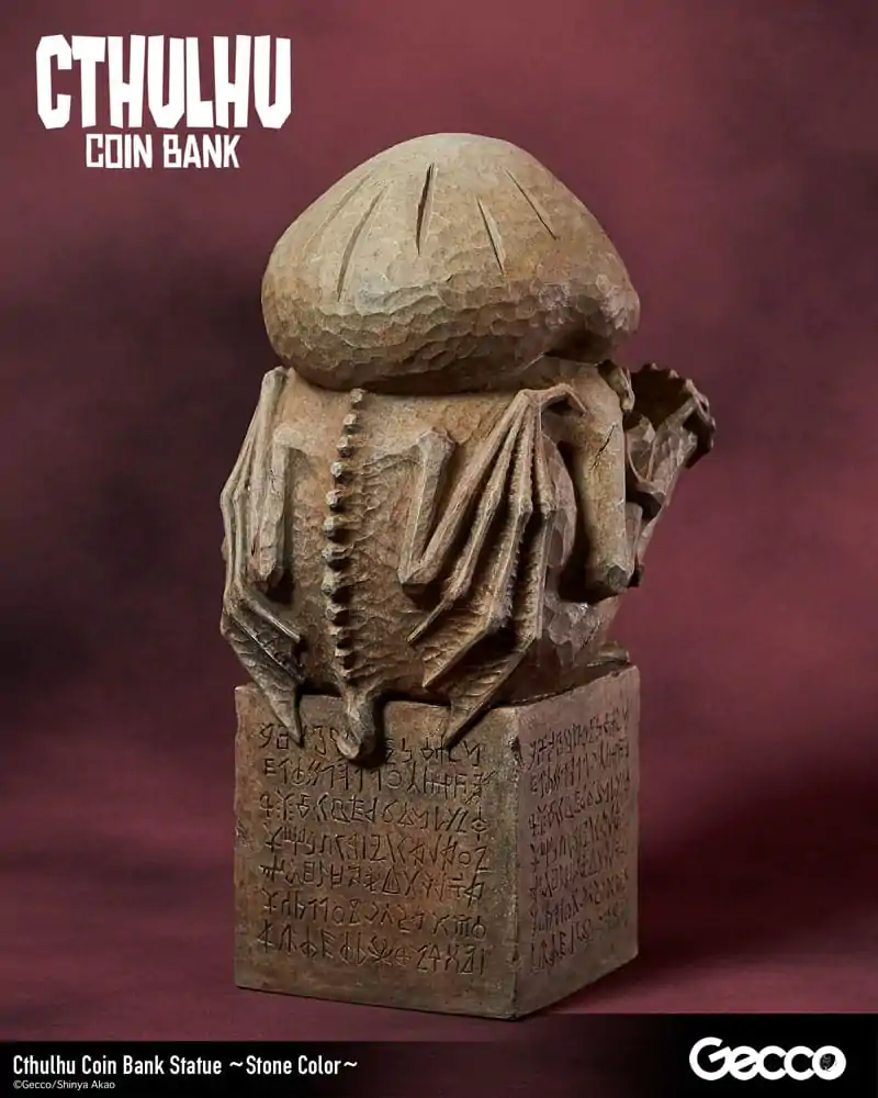 H.P. Lovecraft Cthulhu Mythos Coin Bank Socha Cthulhu (Stone Color) 24 cm fotografii produktu