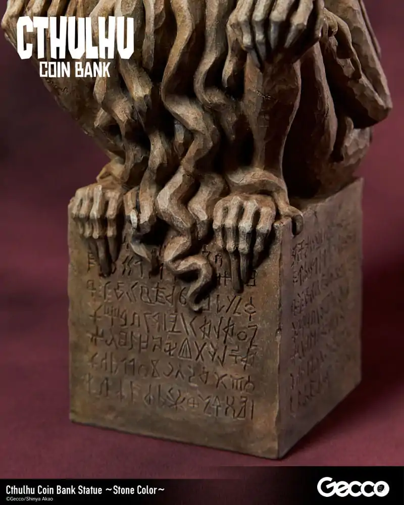 H.P. Lovecraft Cthulhu Mythos Coin Bank Socha Cthulhu (Stone Color) 24 cm fotografii produktu