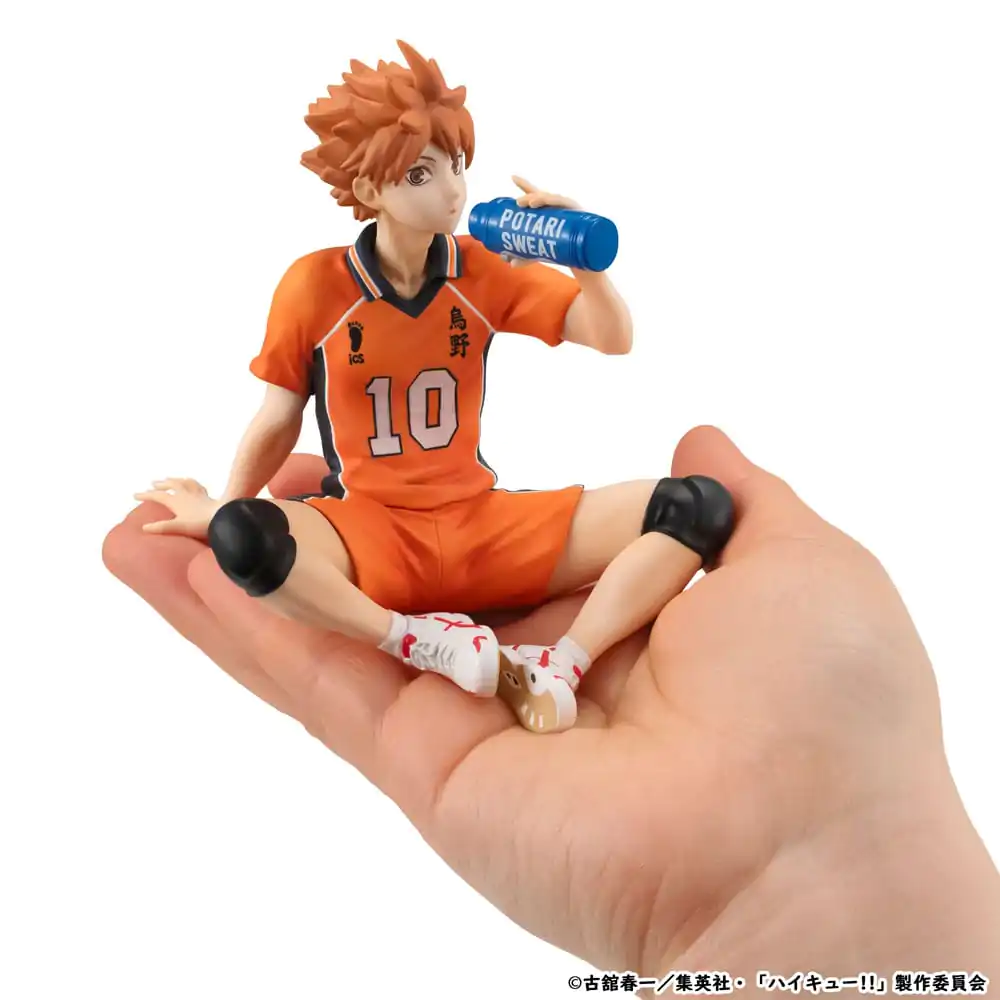 Haikyu!! G.E.M. Series PVC socha Atsumu Shoyo Hinata Second Uniform Ver. Palm Size 9 cm fotografii produktu