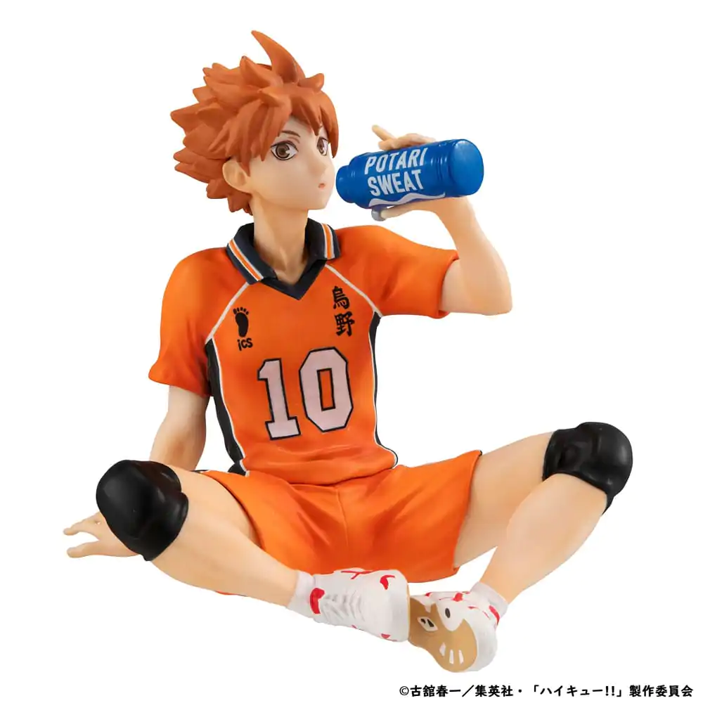 Haikyu!! G.E.M. Series PVC socha Atsumu Shoyo Hinata Second Uniform Ver. Palm Size 9 cm fotografii produktu