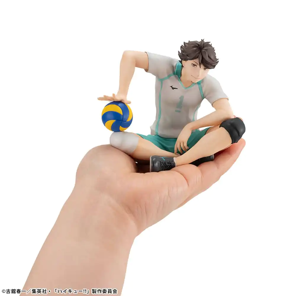 Haikyu!! G.E.M. PVC soška Toru Oikawa, velikost do dlaně, 8 cm fotografii produktu