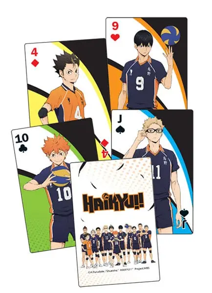 Haikyu!! Hrací karty Group Season 4 fotografii produktu