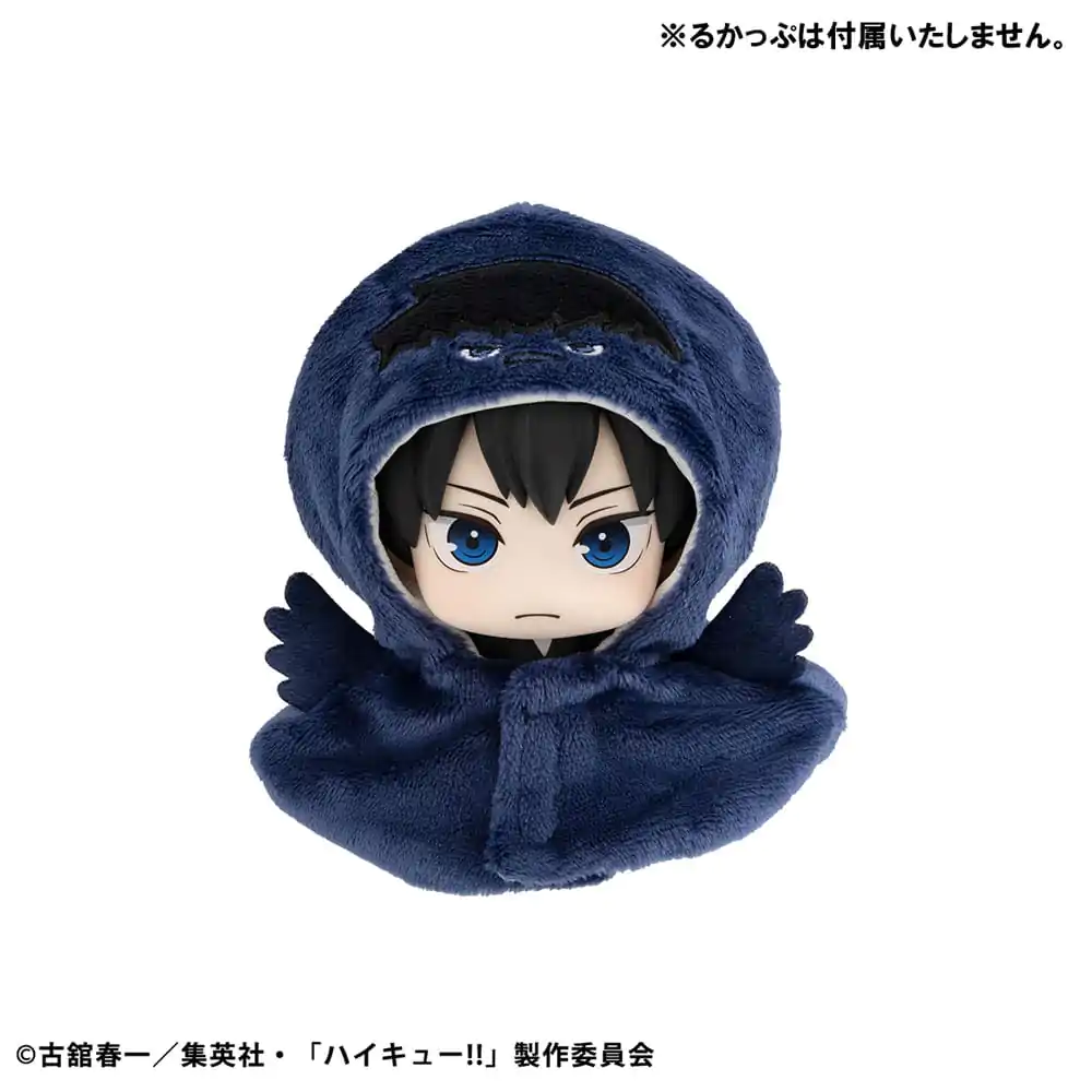 Haikyu!! Look Up Cape Accessories pro Look Up PVC figurky Kage Crow 12 cm fotografii produktu