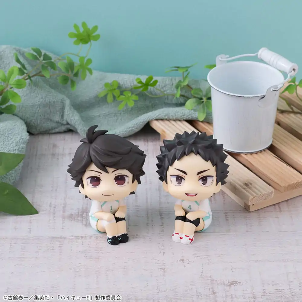 Haikyu!! Look Up PVC Sošky Toru Oikawa & Hajime Iwaizumi Uniform Ver. 11 cm (s dárkem) fotografii produktu