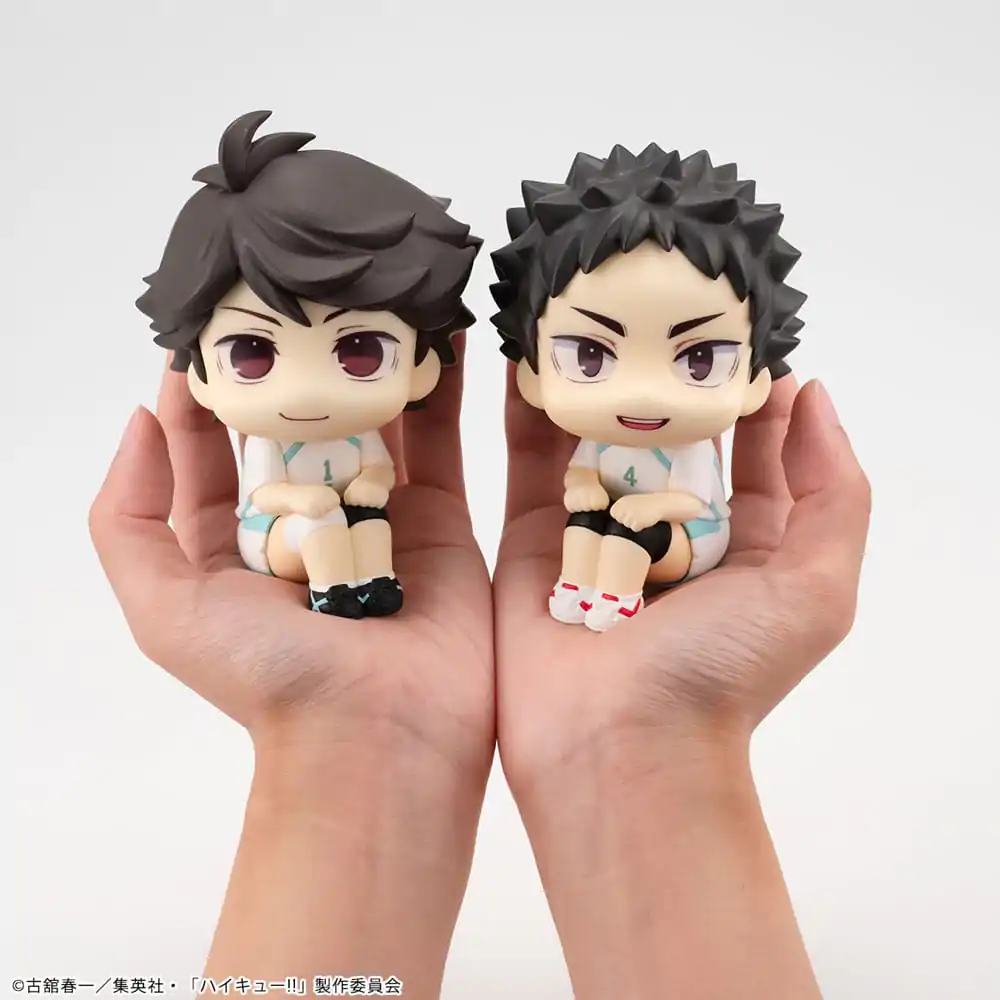 Haikyu!! Look Up PVC Sošky Toru Oikawa & Hajime Iwaizumi Uniform Ver. 11 cm (s dárkem) fotografii produktu