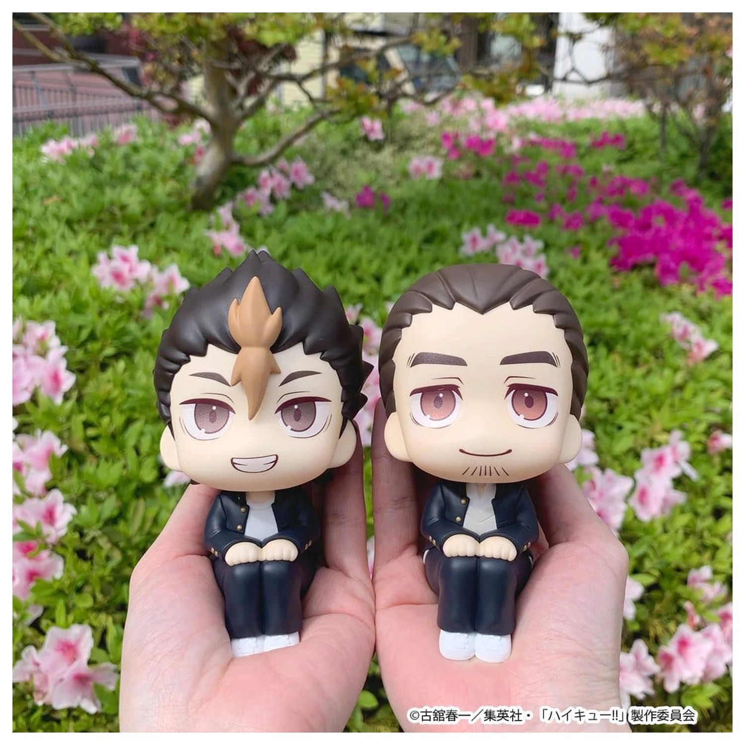 Haikyu!! Look Up PVC Figurky, balení 2 kusů Yu Nishinoya & Asahi Azumane 11 cm (s dárkem) fotografii produktu