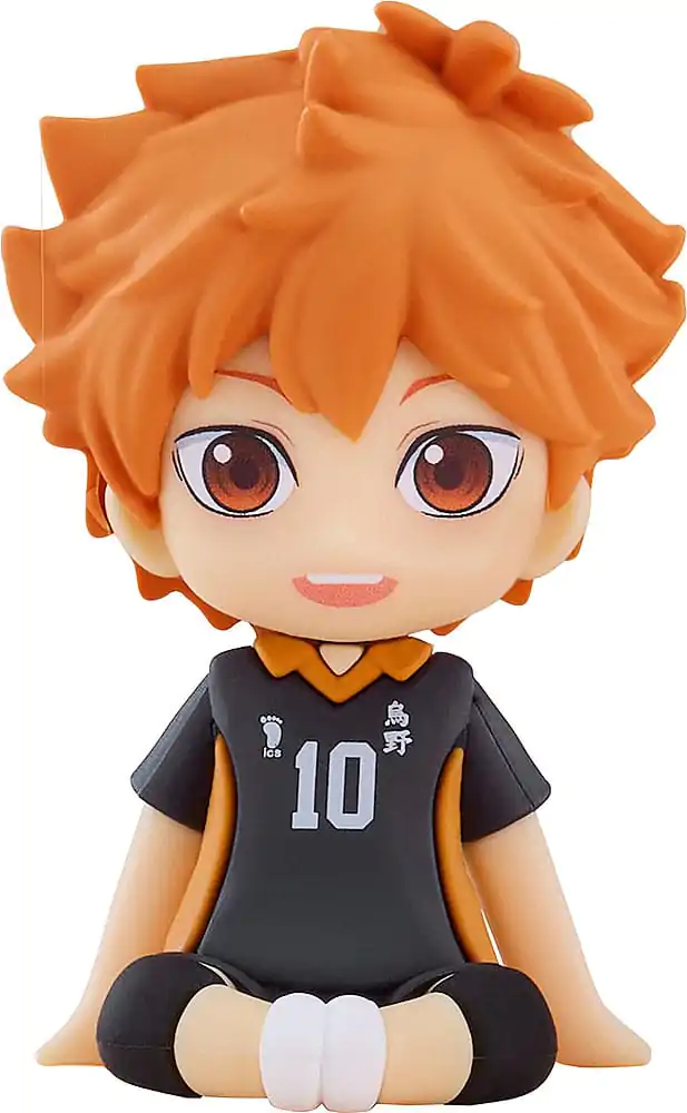 Haikyu!! Nendroid Plus: Gumová klíčenka mini Statuette Shoyo Hinata 8 cm fotografii produktu