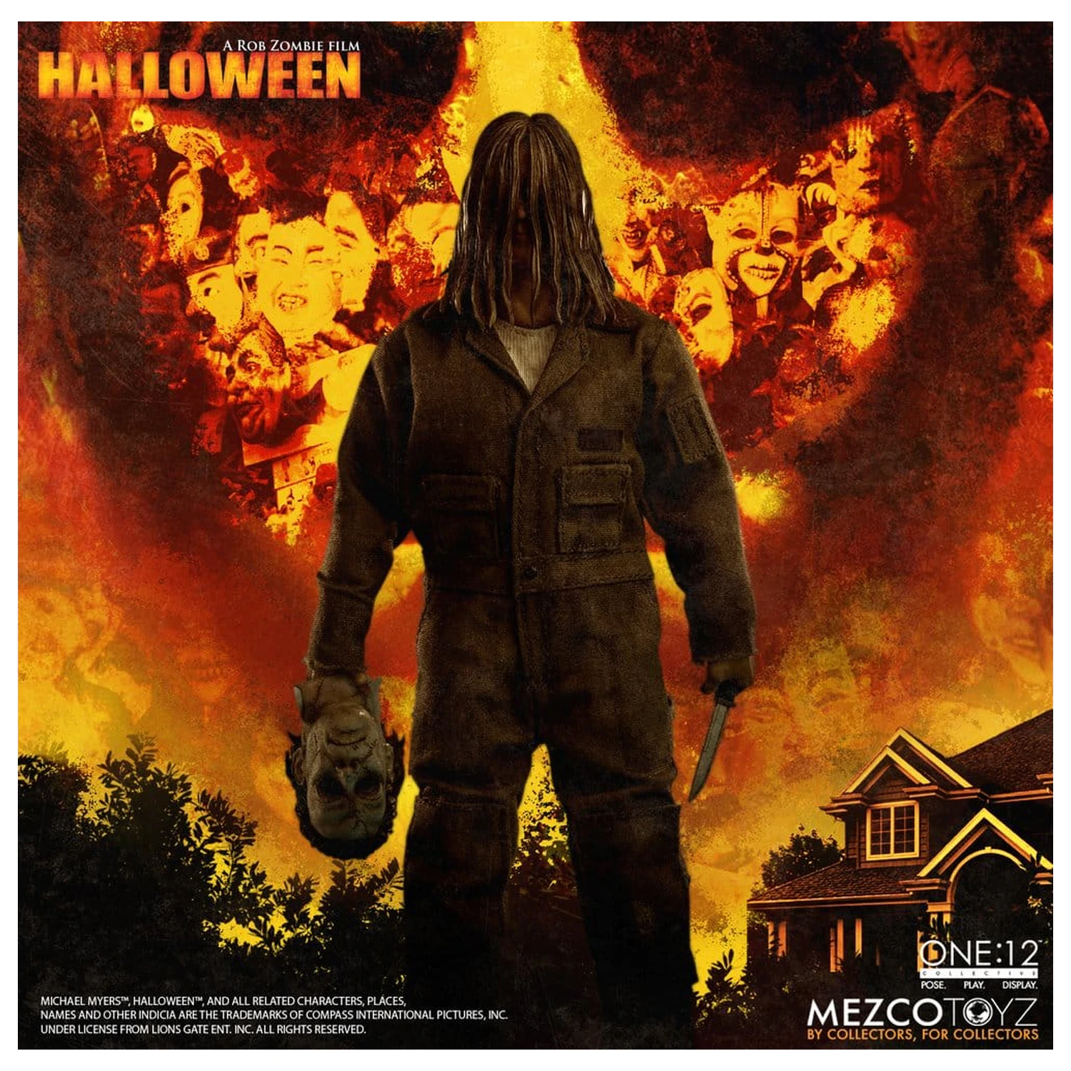 Halloween (2007) One:12 Collective akční figurka 1/12 Michael Myers 17 cm fotografii produktu