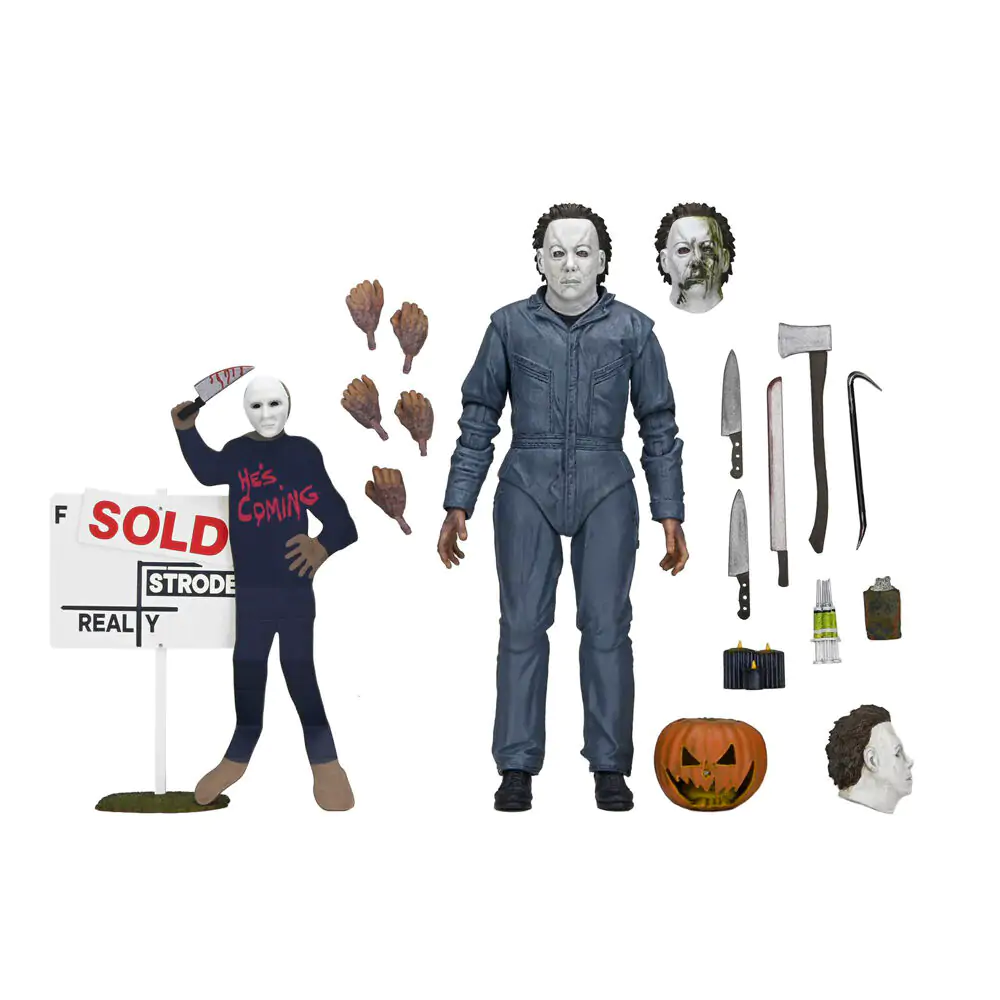Halloween 6 The Curse of Michael Michael Myers Ultimate figurka 18 cm fotografii produktu