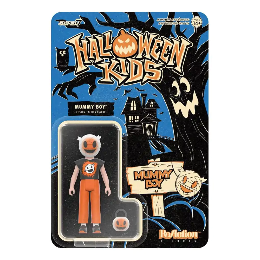 Halloween Kids ReAction Akční figurka Mummy Boy Grafické tričko 10 cm fotografii produktu