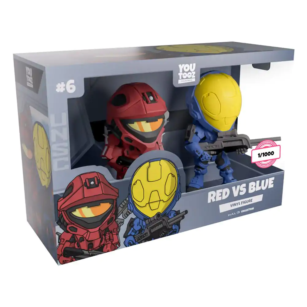 Halo vinylové figurky dvojbalení Red vs Blue 11 cm fotografii produktu