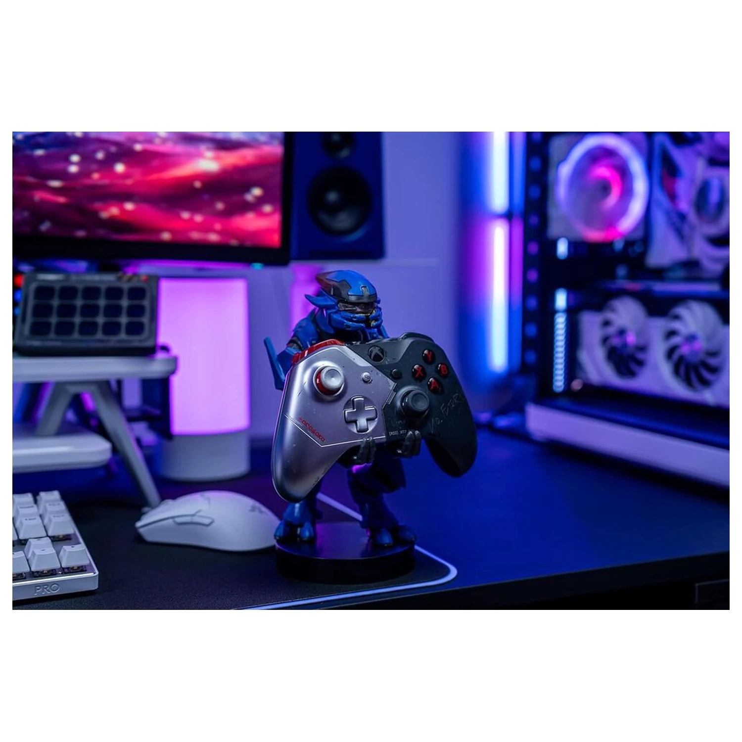 Halo Elite Mercenary figurka upevňovací držák Cable guy 21 cm fotografii produktu